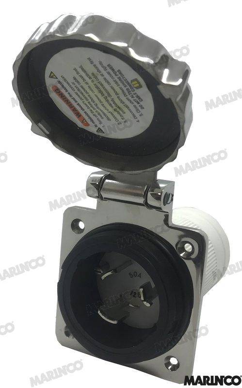 power inlet 50a 125v 3c