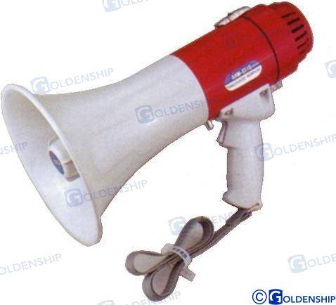 megaphone with siren