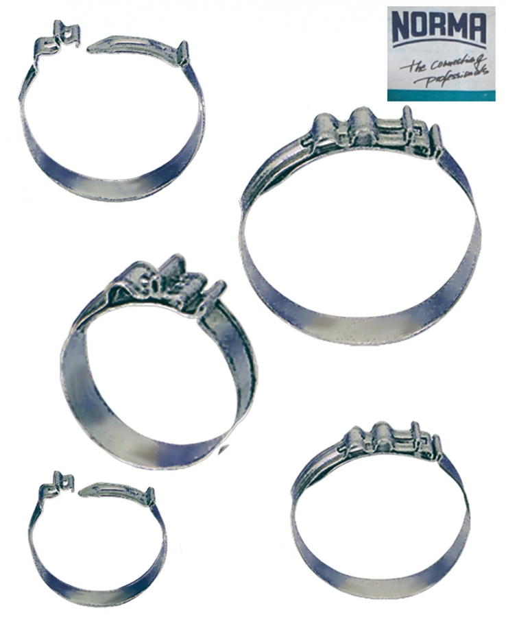 Stainless Steel Cobra Hose Clamp Ø20.5-22mm SS