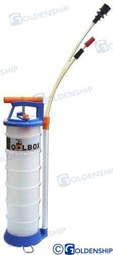 manual oil change pump 6 l.