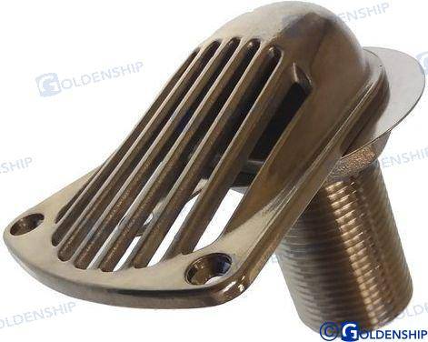 strainer intake thru hull 2"