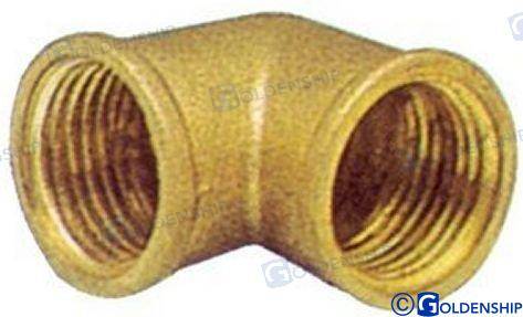 brass elbow h/h 1/2" (2pcs)