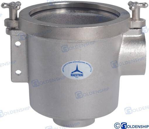 stainless water filter 90d 1 1/4"