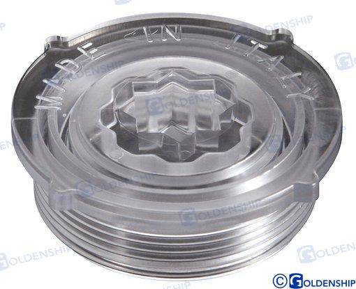 polycarbonate cap for filter "iseo"