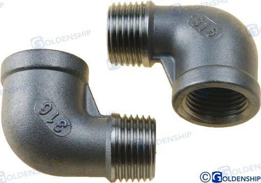 street elbow banded aisi 316 1/2 (2pcs)