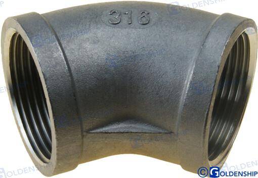 45d elbow banded aisi 316 1-1/4