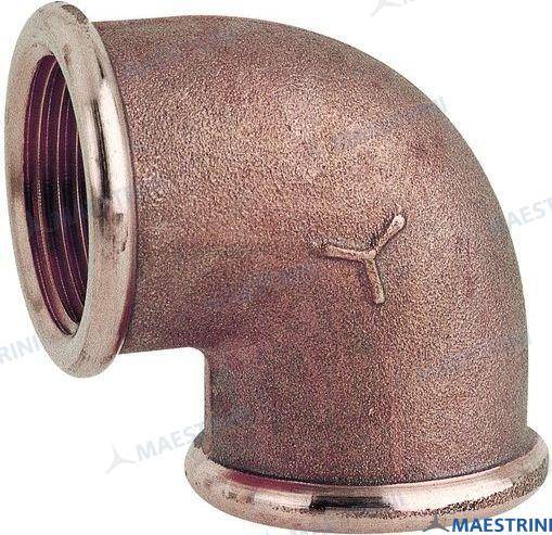 elbow f/f bronze 1 1/4"
