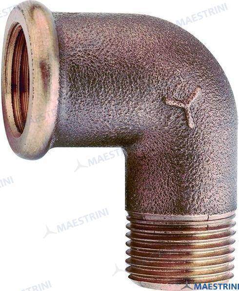 elbow m/f bronze 2"
