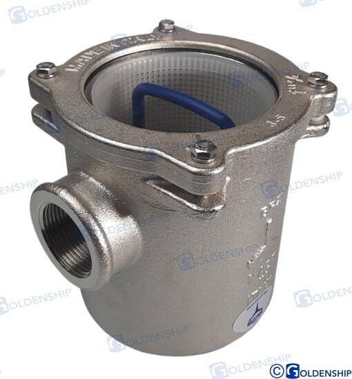 water filter 1''1/4 bronze