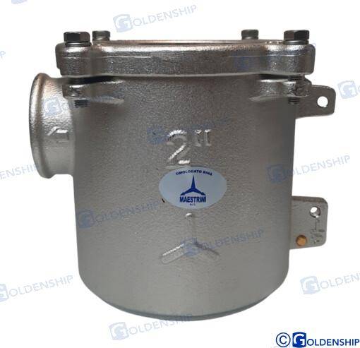 water filter 2'' bronze