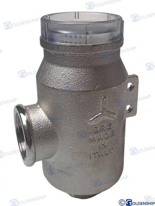 water filter 1" bronze