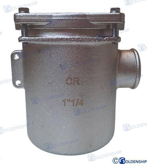 water filter 1''1/4 brass cr