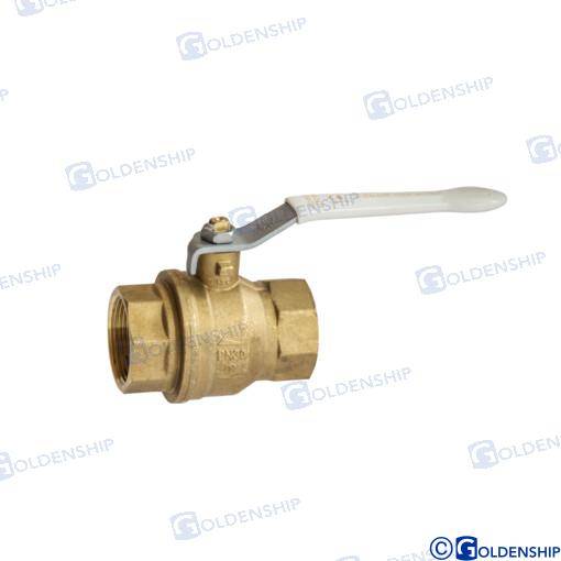 valve full bore 3/4'' f.f. brass cr