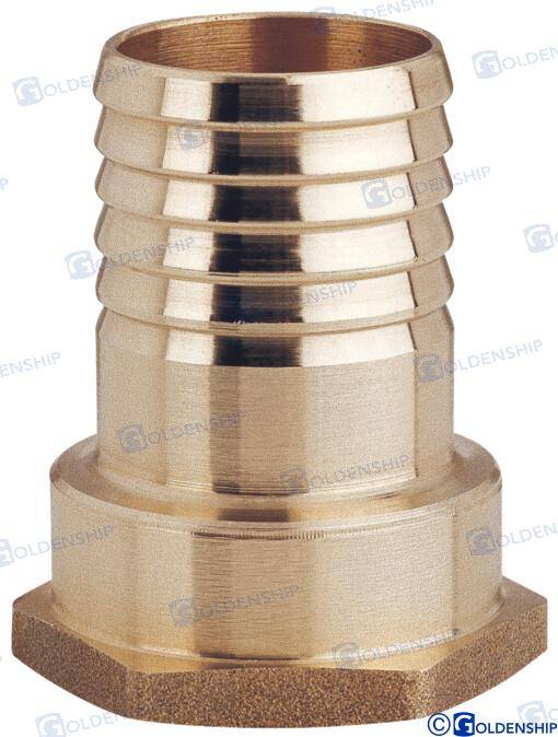 hose tail 3/4'' x 20 f. brass cr