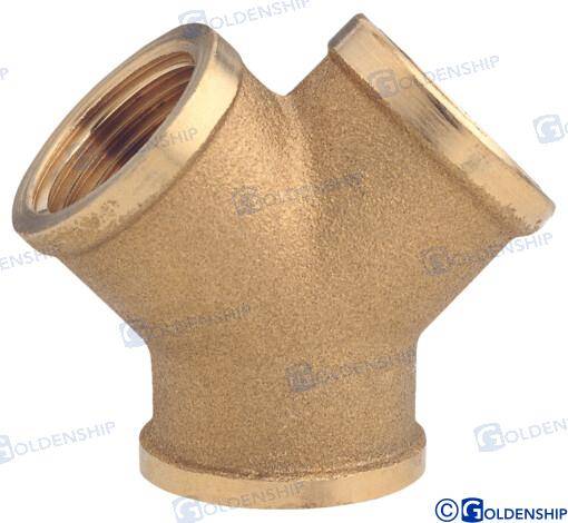 fitting ¨y¨ 1''1/4 f.f.f. brass cr