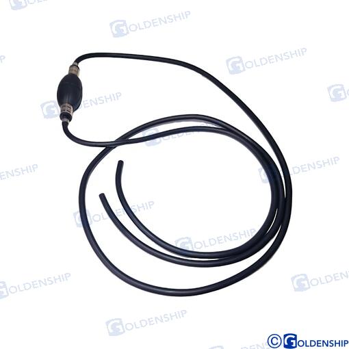 Fuel hose with pump D.6 mm, Length 2 meters