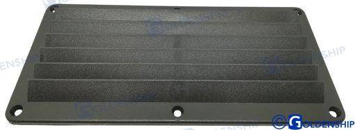 ventilator abs 257x123.8mm black