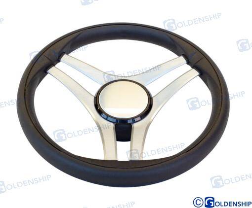 steering wheel molinara 350 mm black