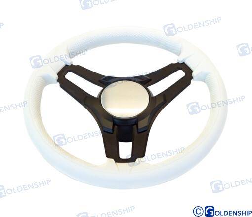 steering wheel selva 350 mm white