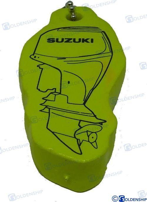 vinyl floated key chain (suzuki)