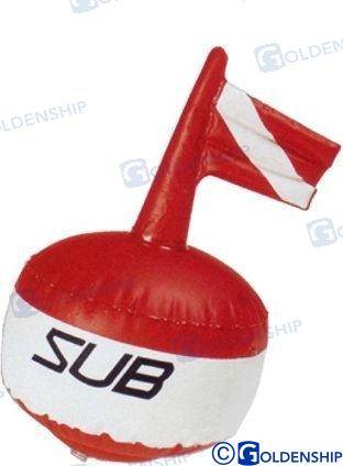 diving marker buoy "pro" dia. 38 cm h.20