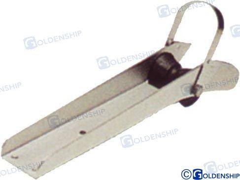 priekšgala rullīšu stiprinājums