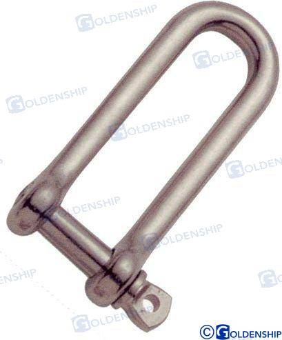 long dee shackle aisi316 6 mm (2pcs)