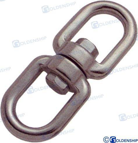 swivel, eye & eye aisi-316 6mm