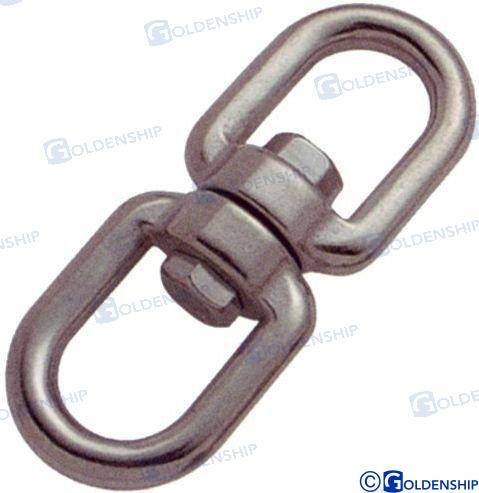 swivel, eye & eye 16mm (5pcs)