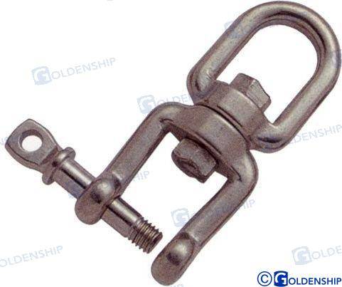 swivel, eye & jaw aisi-316 13mm (5pcs)