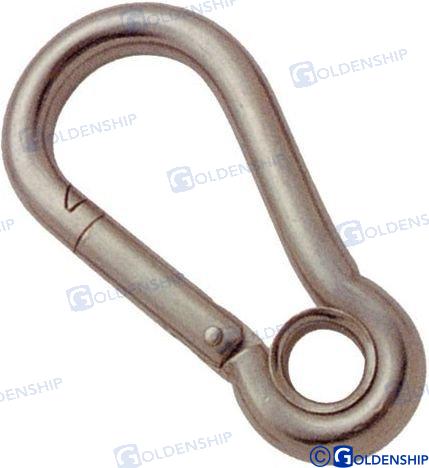 Snap Hook 6x 60mm AISI316 - max working load 510kg