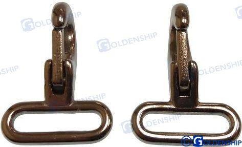 carabine hook aisi316 (2pcs)