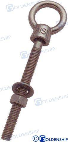 eye bolt AISI-316 10*100mm (10pcs)