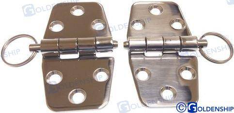 dissasembling hinge 72x38.5 mm (2pcs)
