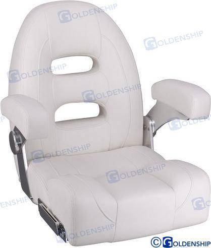 captain seat white