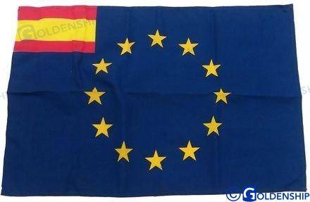 united europe/spain flag 40x60 cm