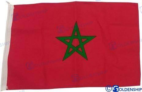 flag morocco 30x45 cm