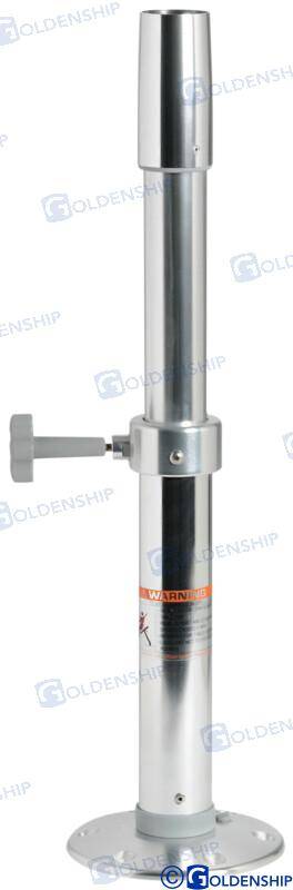 pedestal table 500/700 mm