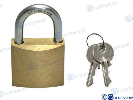 marine padlock ss. 30 mm.