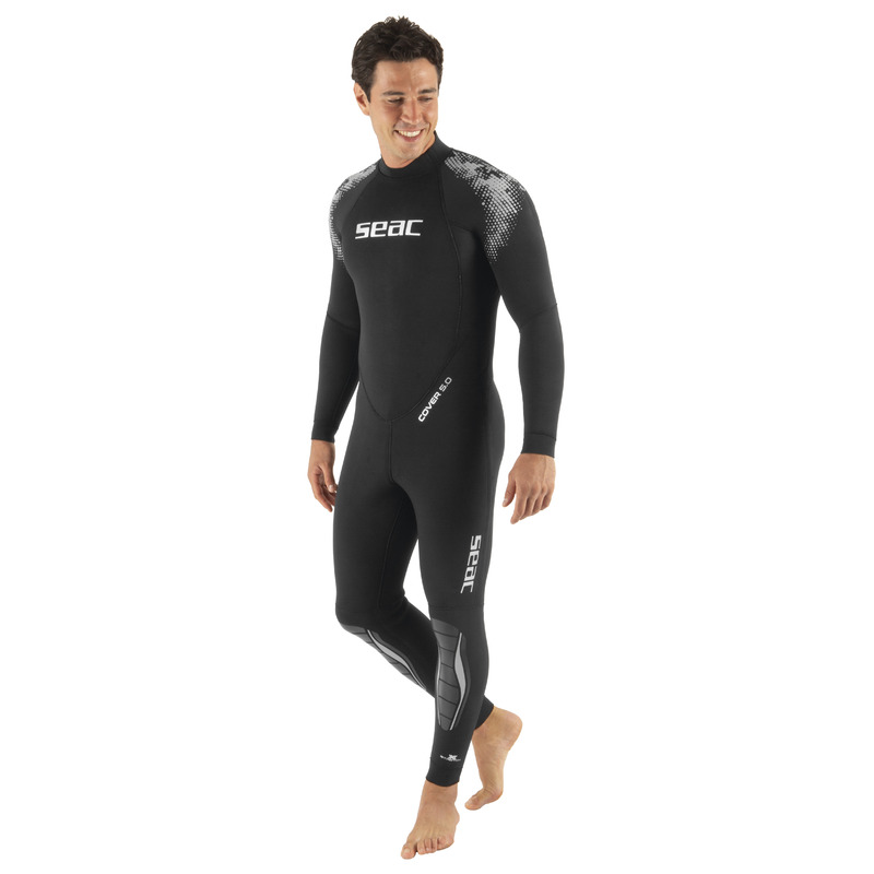 Hidrotērps SEAC Cover One-Piece Man - 5mm biezs - Izmērs XL - C klase (16-24 grādiem)