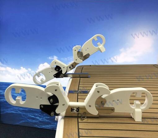 Hurley Marine Chocks Pivot Deck Plate