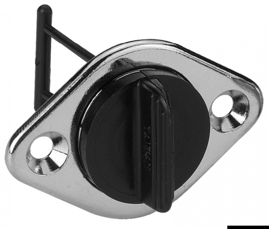 Chrome drain plug d.25 mm