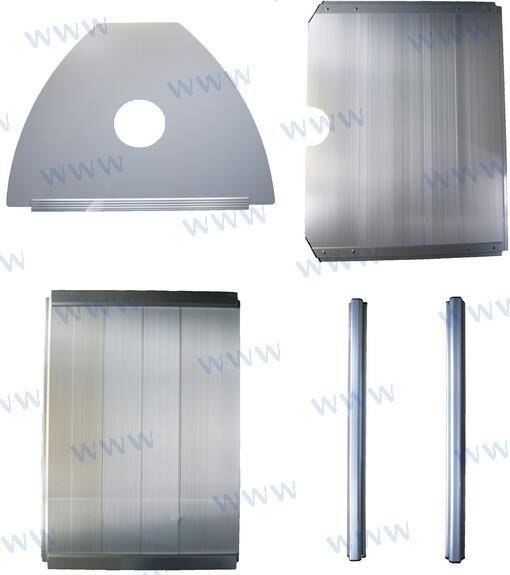 Aluminium floor hsd230