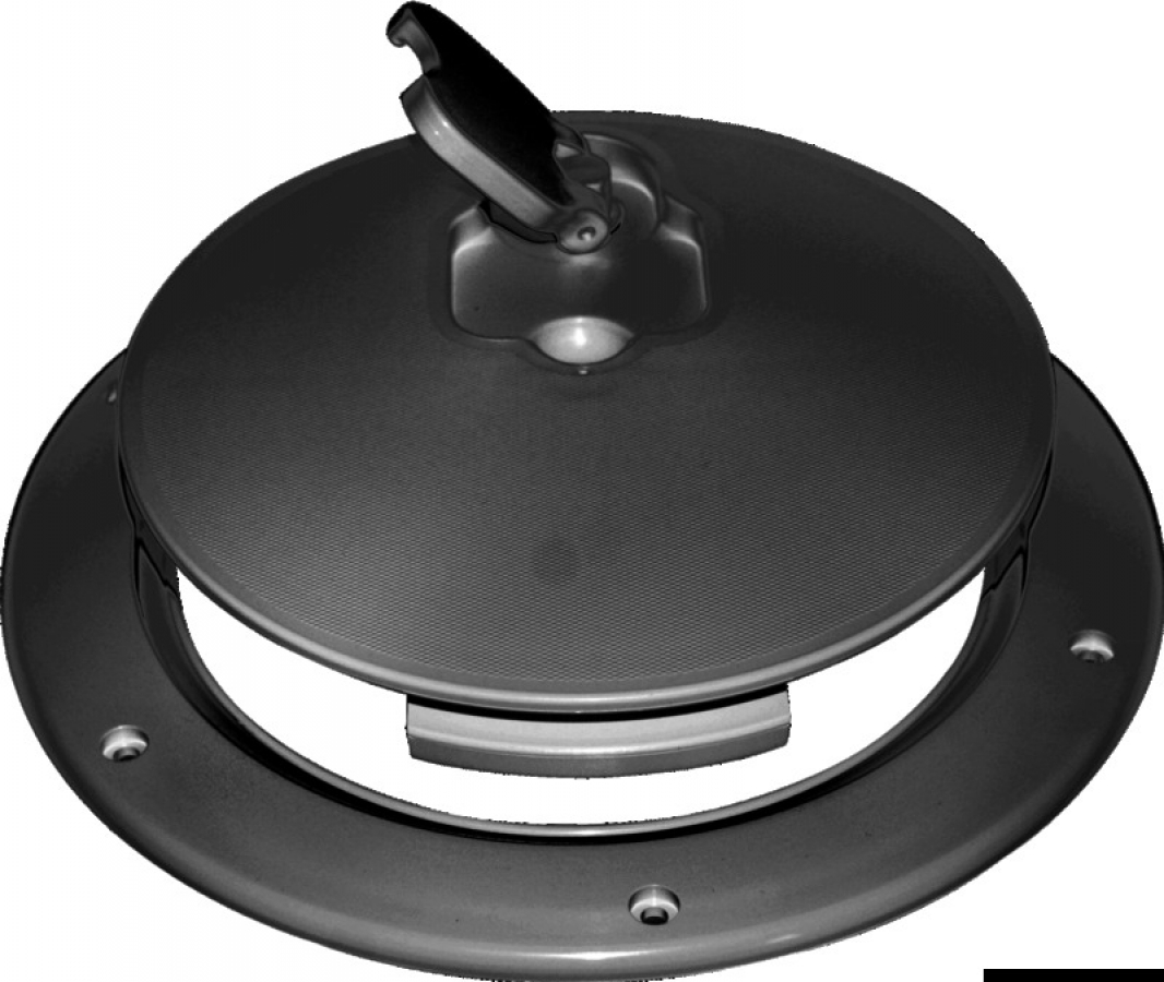 Inspekcijas lūka Ø315mm melna