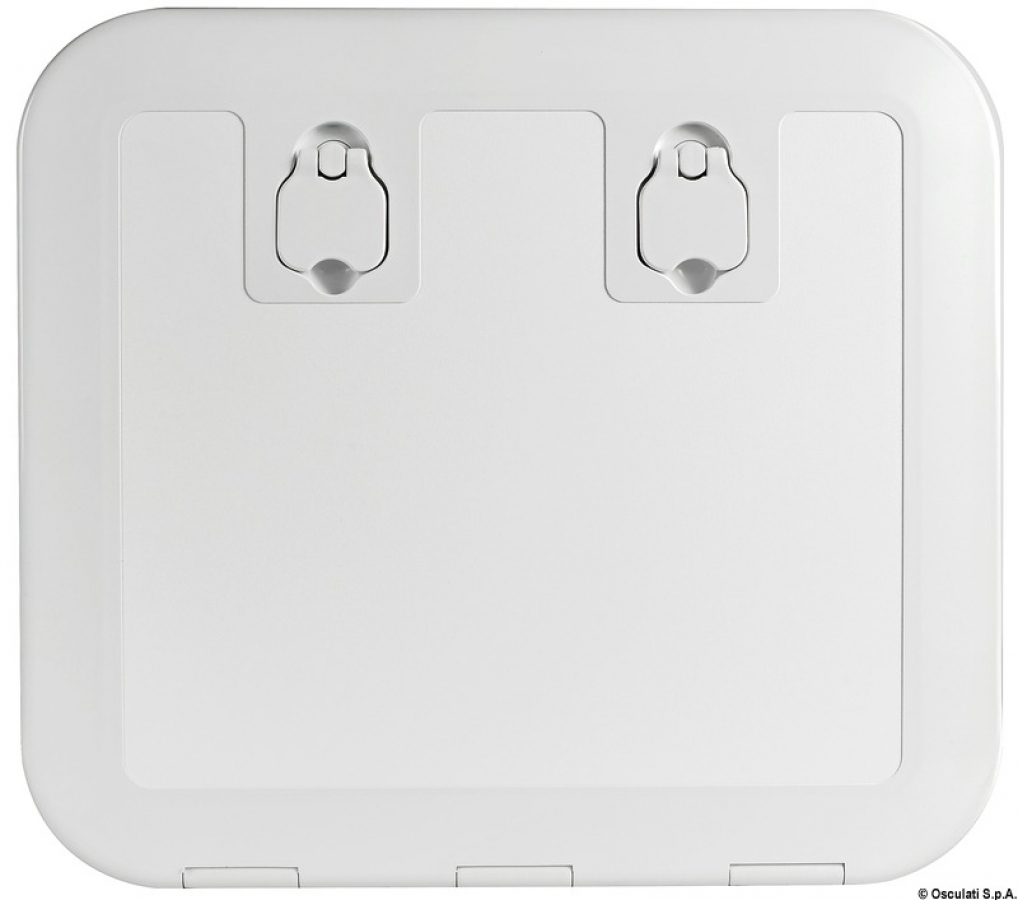 White flush inspection hatch 520 x 465 mm