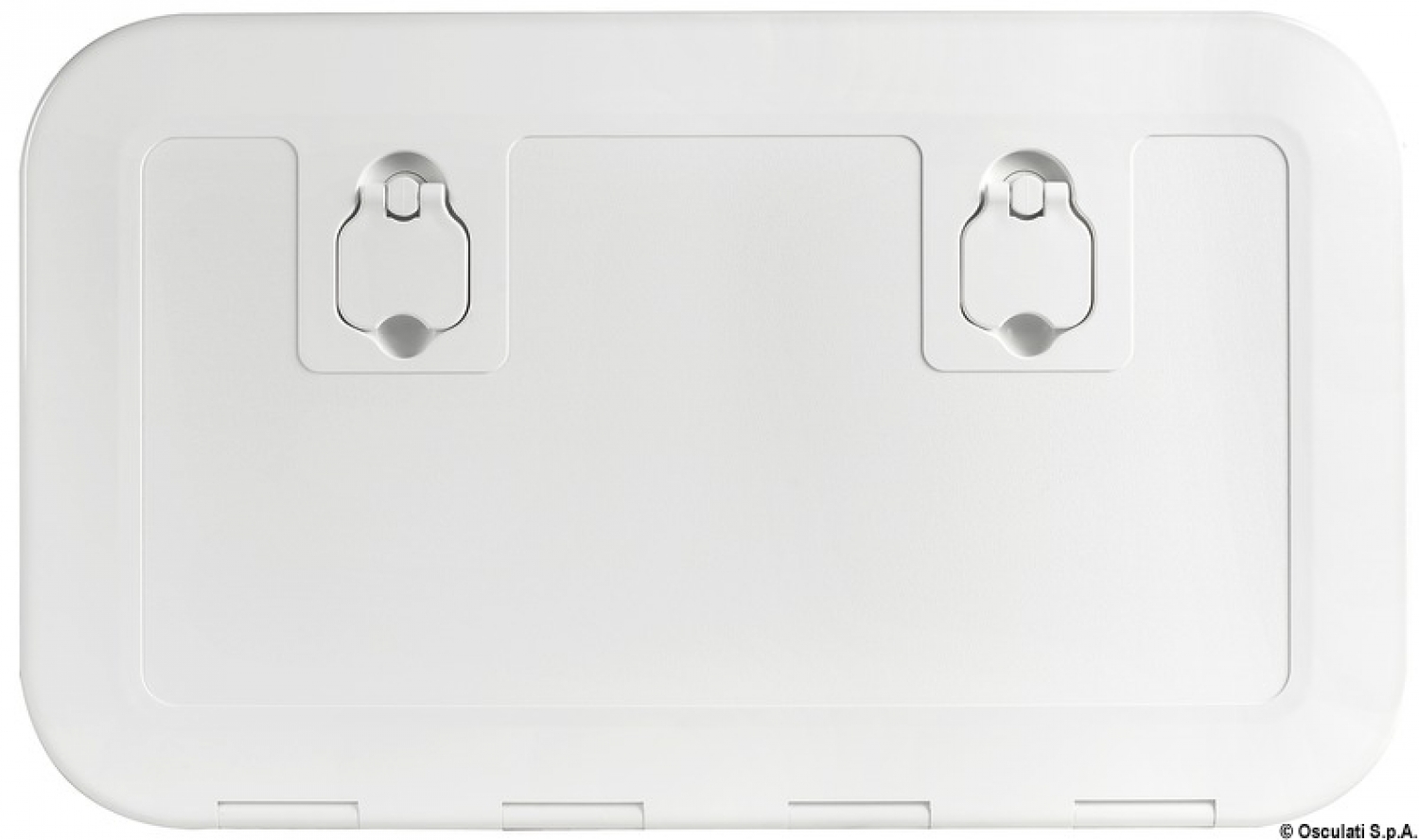 White flush inspection hatch 600 x 350 mm
