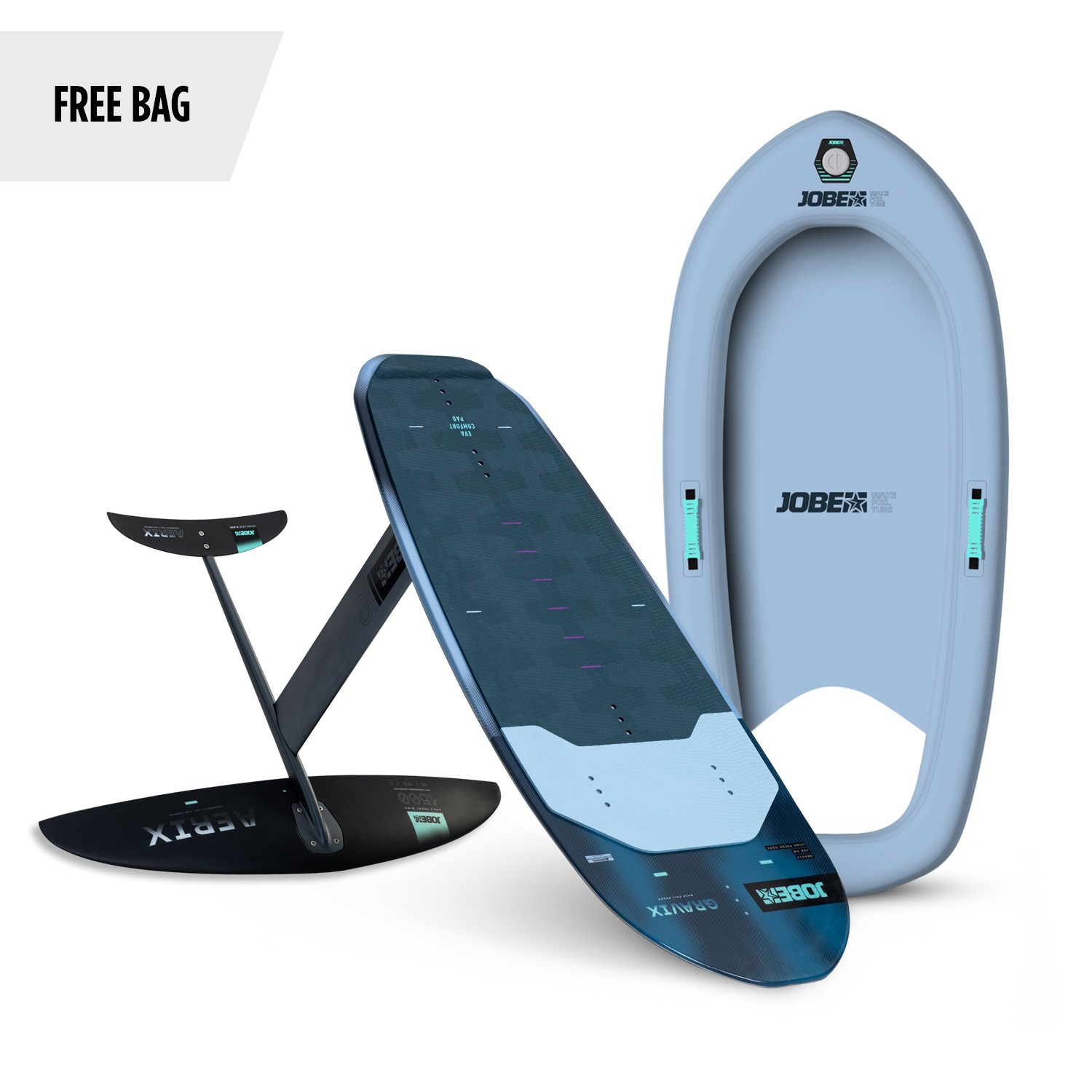 Jobe Gravix Wakefoil (Wake Foil) Set