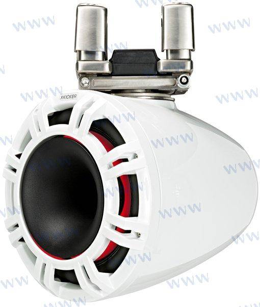 9" horn tower system white LED