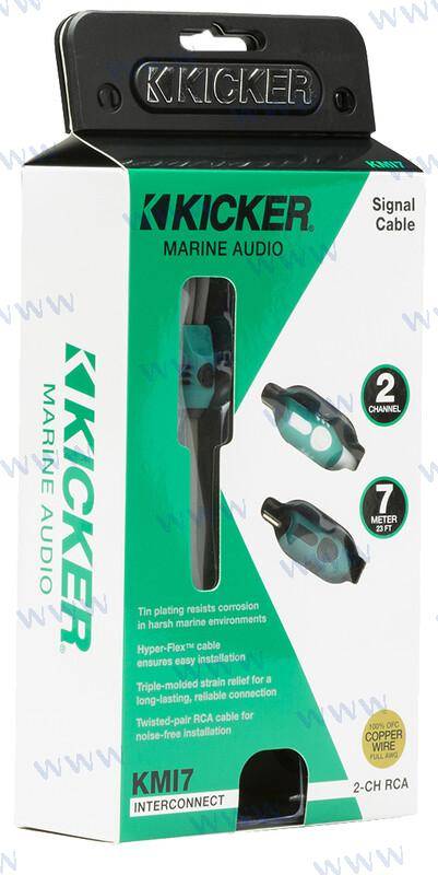 marine series 2-ch rca interconnect, 7