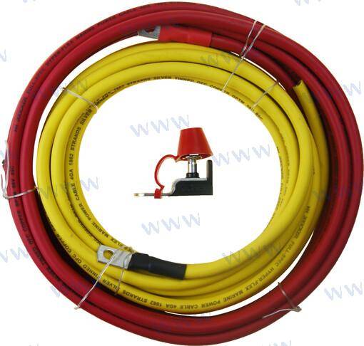marine 4awg amplifier power kit-tinned